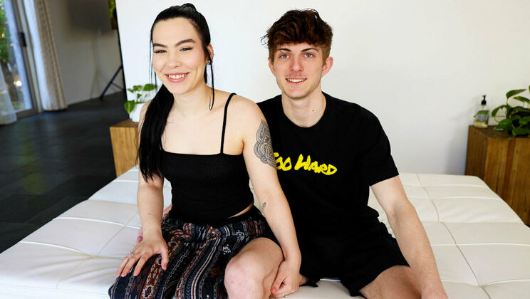 [HotGuysFuck] - Sensual Alyssa Amythest Interviews Cute Bryce Kelly - Alyssa Amythest - Bryce Kelly