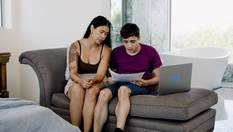 [RealityJunkies] - Interracial Cheating with Stepmom and Stepson - Ricky Spanish - Dana Vespoli