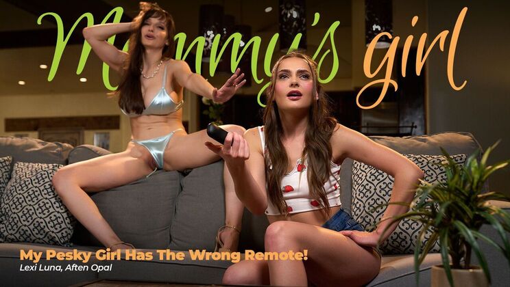 [Girlsway] - Lesbian Stepfamily Fun With The Wrong Dildo Remote!