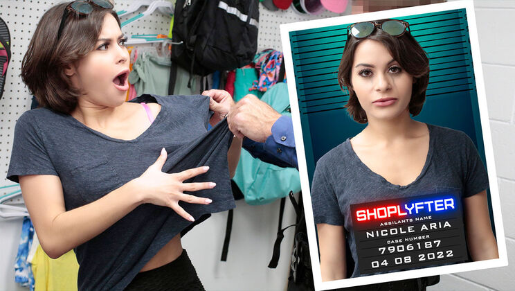 [Shoplyfter] - Blowjob Bombshell: Nicole Aria and Justin Magnum