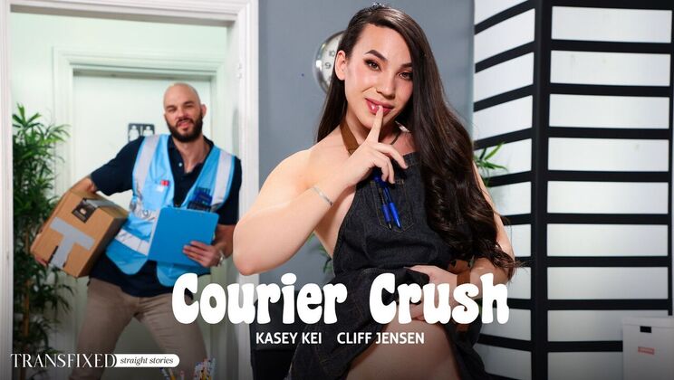 [Transfixed] - Crushing on Shemale Delivery - Kasey Kei - Cliff Jensen