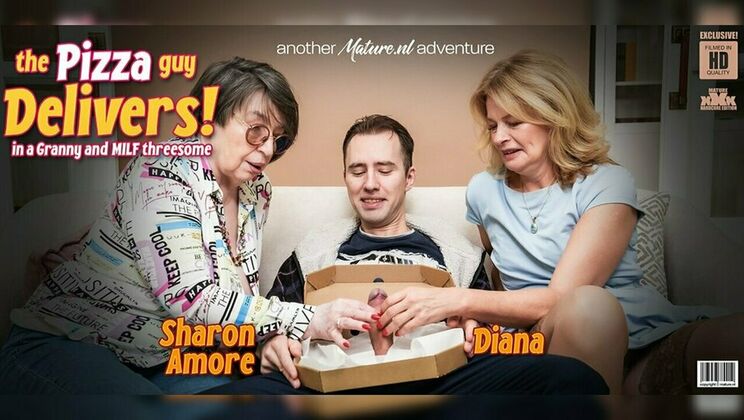 [Mature.nl] - Blonde MILF Diana and Granny Sharon Share Young Guy in Hardcore Threesome - Diana - Ray Adler - Sharon Amore