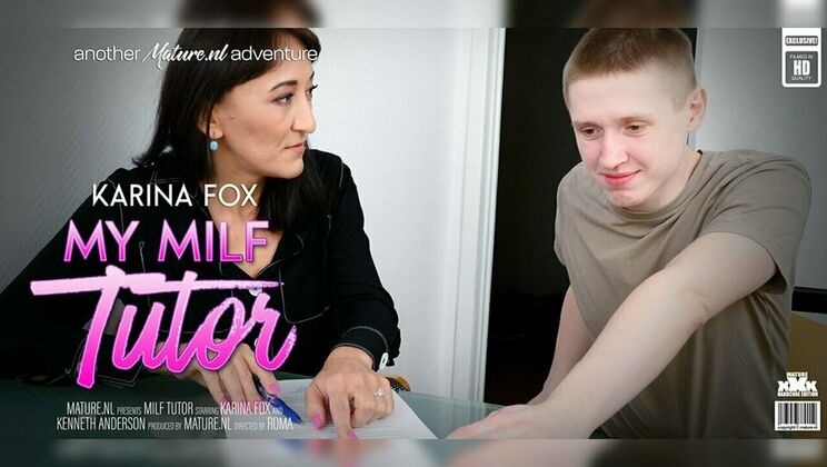 [Mature.nl] - Mature Beauty Karina Fox Fucks Young Kenneth Anderson - Kenneth Anderson - Karina Fox