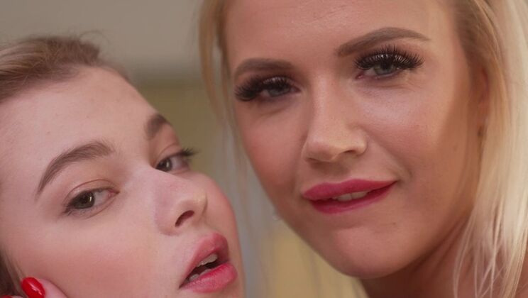 [NRXStudio] - Stepmom and Young Daughter in Anal Group Action