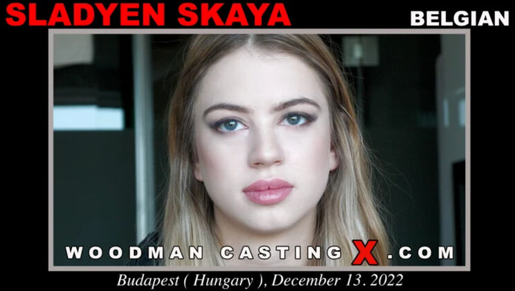 [WoodmanCasting] - Blowjob Beauty Sladyen Skaya - Sladyen Skaya