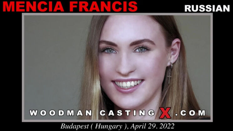 [WoodmanCasting] - Beautiful Mencia Francis Striptease Seduction - Mencia Francis