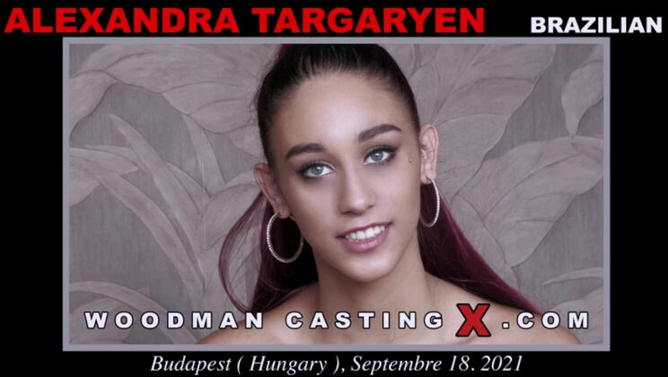 [WoodmanCasting] - Alexandra Targaryen's Beautifull Ass and Pussy Licking Fun