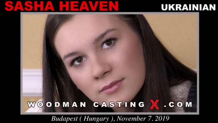 [WoodmanCasting] - Cumshot with Petite Sasha Heaven