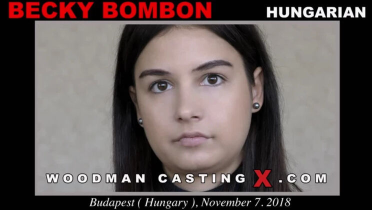 [WoodmanCasting] - Becky Bombon's Gaping Gangbang