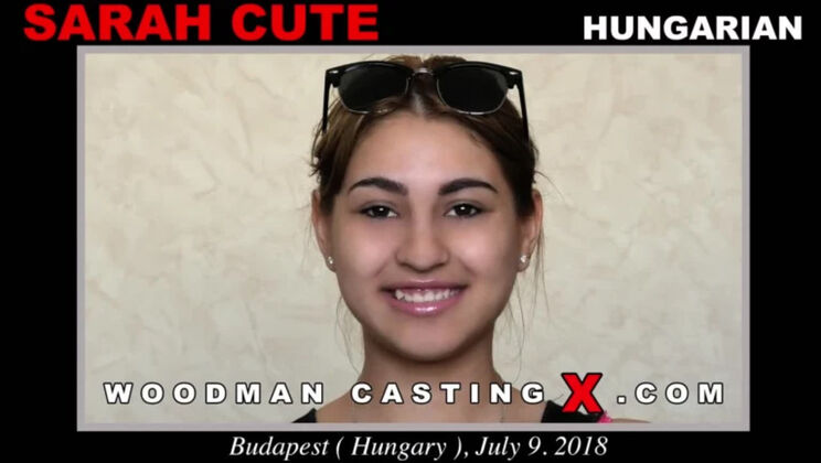 [WoodmanCasting] - Sarah Cute's Shaved Pussy Licking Adventure