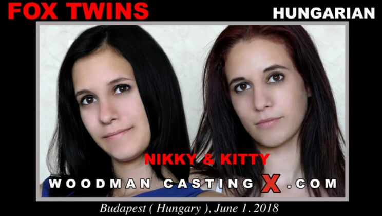 [WoodmanCasting] - Fox Twins Group Sex and Domination - Fox Twins