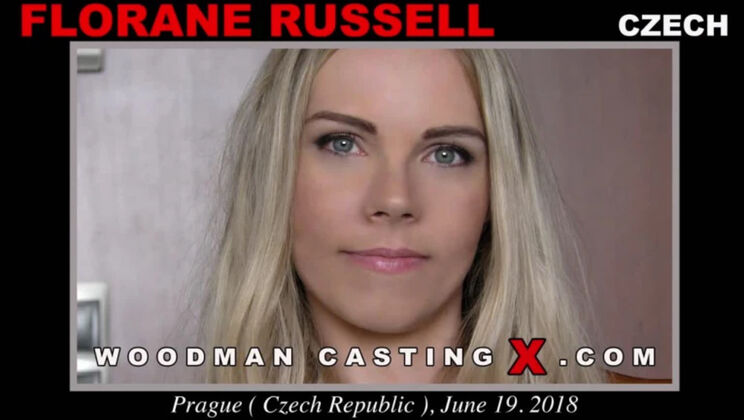 [WoodmanCasting] - Anal Casting with Florane Russell