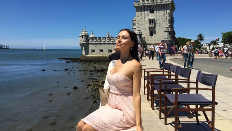 Sasha Rose Skinny Body and Big Tits