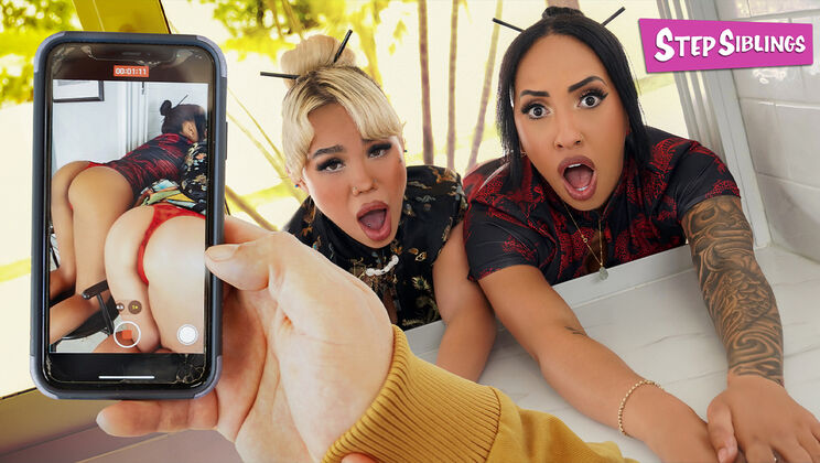 Thong and Threesome Fun with Kona and Luna