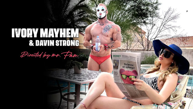 [TSSeduction(Kink)] - Ivory Mayhem Dominates the Strong Man - Ivory Mayhem - Davin Strong