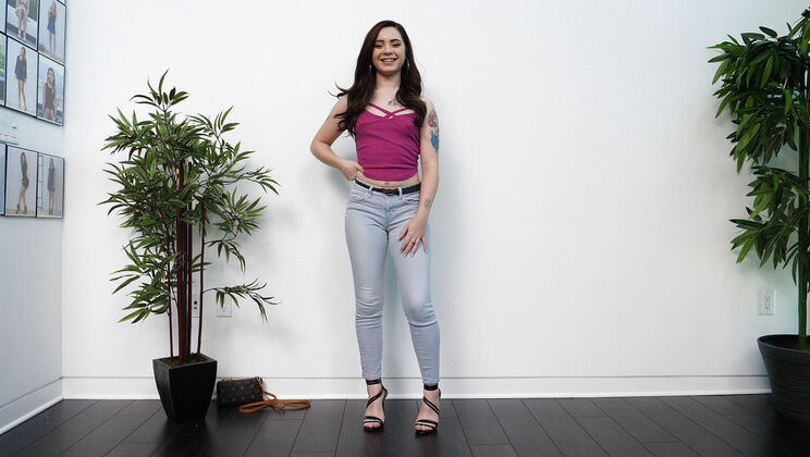 [CastingCouchHD] - Ariel's Double Blowjob Debut - Ariel