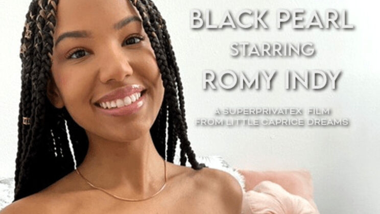 [SuperPrivateX] - Romy Indy's Intimate Moment with Black Pearl - Romy Indy