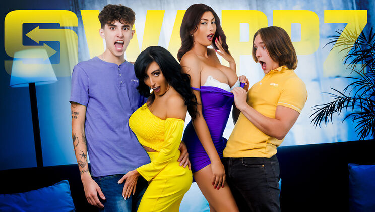 [MomSwap] - Twisted Tanned Bodies in Erotic Games - Lola Pearl - Dylan Ledger - Abi James - Axel Haze