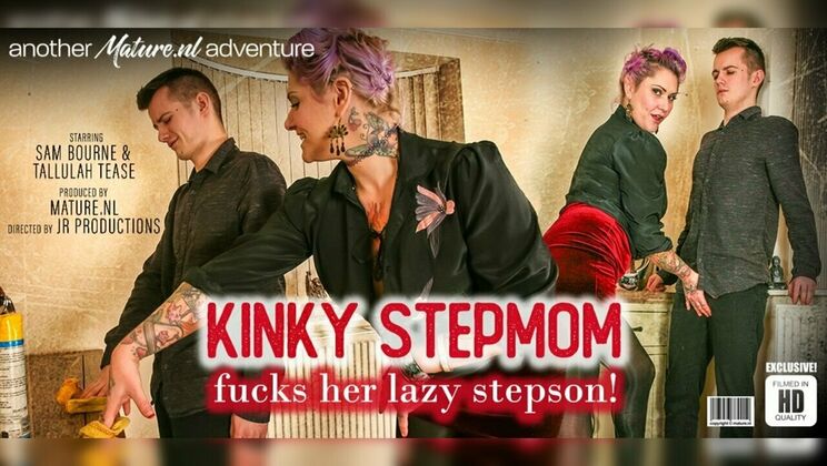 [Mature.nl] - Stepmom's Tattooed Temptation for Lazy Stepson - Sam Bourne - Tallulah Tease (EU)