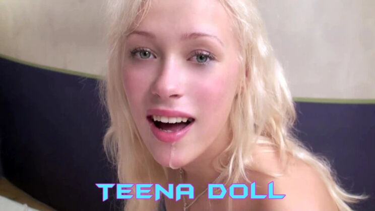 [WakeupnFuck] - Teena Doll Shaved Pussy and Piercing in Anal Action - Teena Doll