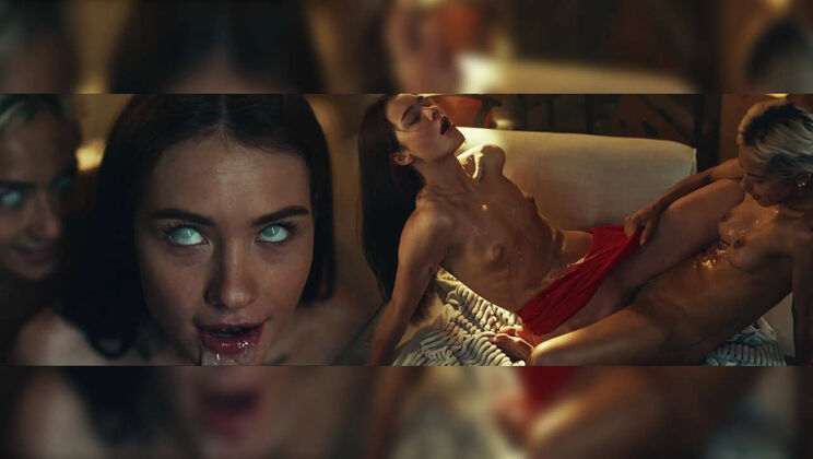 Veronica Leal and Matty Mila Caught in a Hot Lesbian Teen Scene