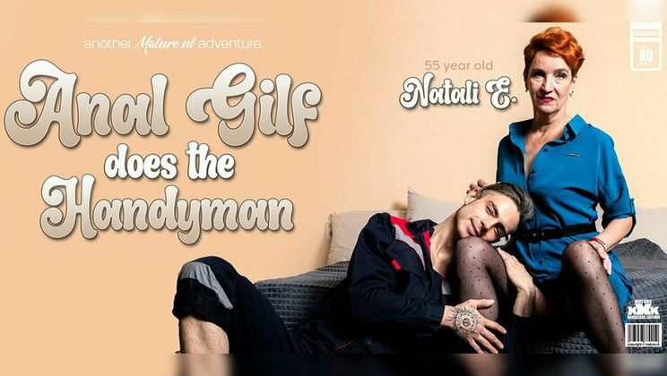 [Mature.nl] - GILF Natali E. Takes Anal and Titty Fuck from Young Stud - Willy Regal - Natali E.