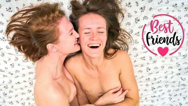 [ClubSweethearts] - European lesbians Olivia & Eliza shaved pussies scissoring hard - Olivia Westwood - Eliza Nocturna