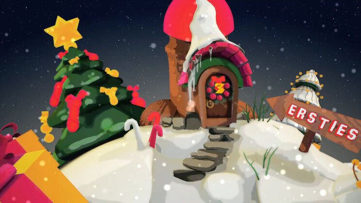 Danni's Xmas Surprise - Door Three Hardcore