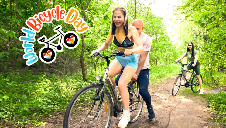 [ClubSweethearts] - European Babes Aleks Sam and Bella Fawn in Doggystyle - Aleks Sam - Remido - Bella Fawn