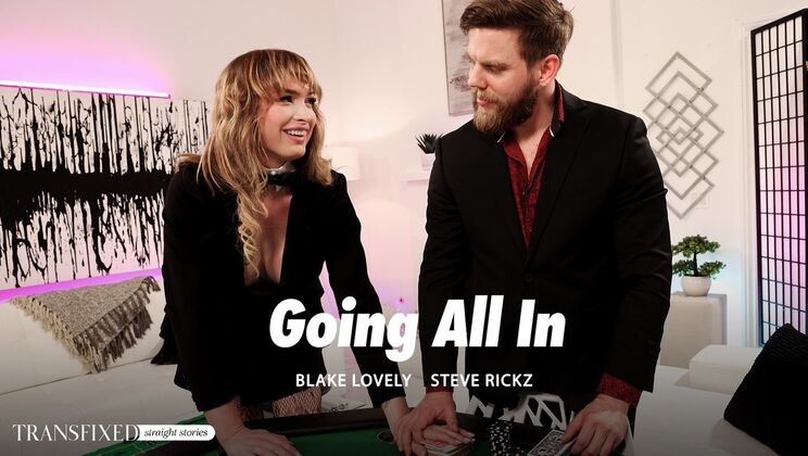 [Transfixed] - Blonde Bomber Takes Cum in Mouth and Swallows Every Drop - Blake Lovely - Steve Rickz