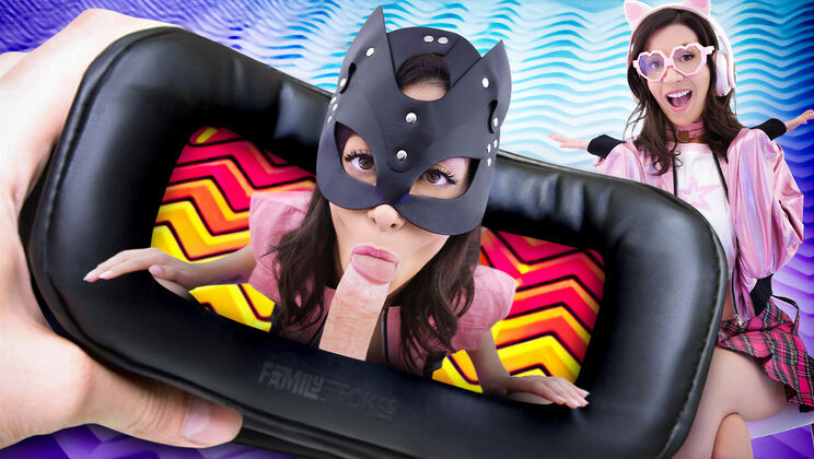 [SisLovesMe] - Taboo VR Fuck - Tiny Natalie Takes Big Load in Mouth - Natalie Brooks - Joshua Lewis