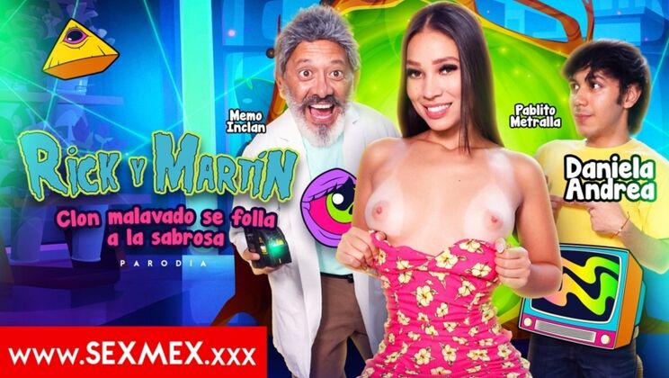 [SEXMEX] - Colombian Stepsister Daniela Gets Hardcore Fuck - Daniela Andrea