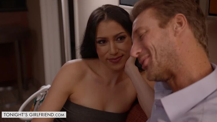 Hot pornstar Judy Jolie in stockings submits to Ryan Mclane in hotel