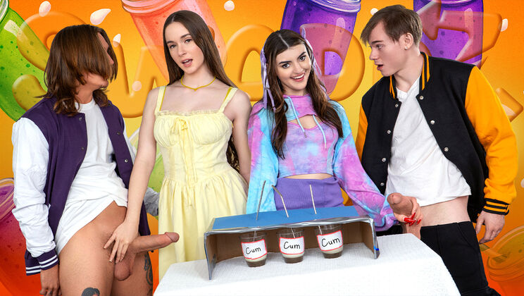 [SisSwap] - Two Cocks for Hazel Moore – Blowjob and Fucking Foursome - Hazel Moore - Anthony Pierce - Axel Haze - Pixie Smalls - Julia James