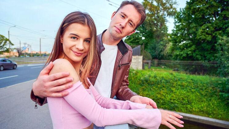 [ClubSweethearts] - Sweaty teen babe turns wild and sloppy in doggystyle - Ray Adler - Baby Dahl