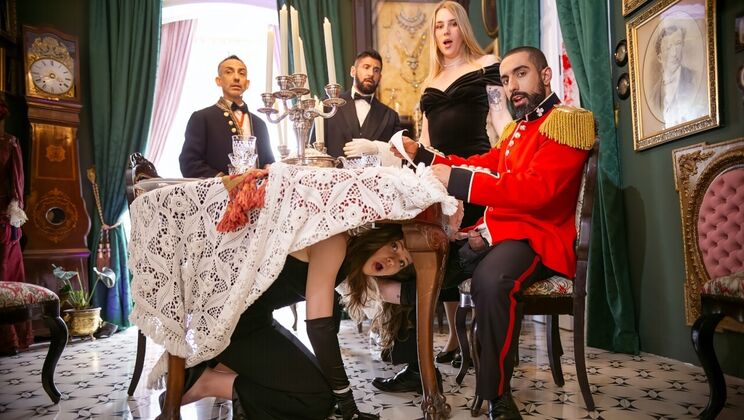 [TransAngels] - Tattooed Royal Shemale Gets Fucked by Muscular Man - Ali Rush - Pastelle