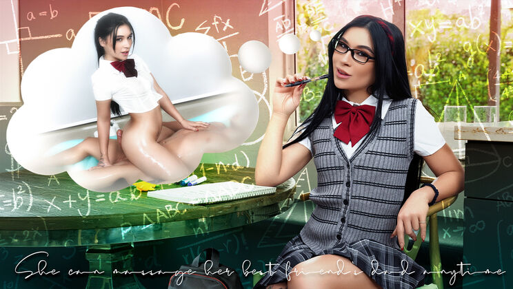 [TeenPies] - Petite Girl Gets a Sexual Oil Massage - Nicky Rebel - Delilah Dagger