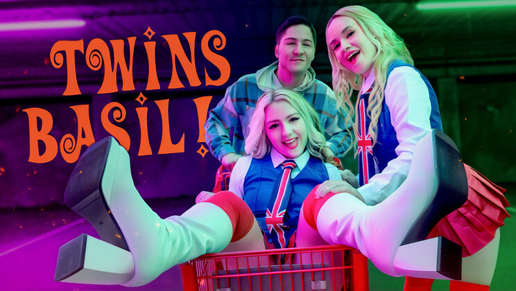 [StepSiblings] - Spanking and Tit Play with Hairy Twins - Connor Kennedy - Eva Nyx - Khloe Kingsley