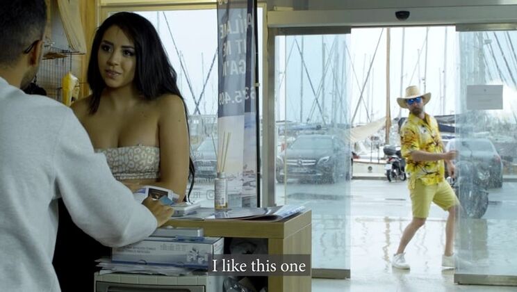 [PornWorld] - Kitty Love's Horny Stranger Encounter by Ocean - Pablo Ferrari - Kitty Love