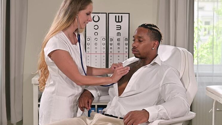 [PornWorld] - Kinuski Kakku's BBC DP Clinic Session: Nurse’s Ass and Pussy Taken Hard