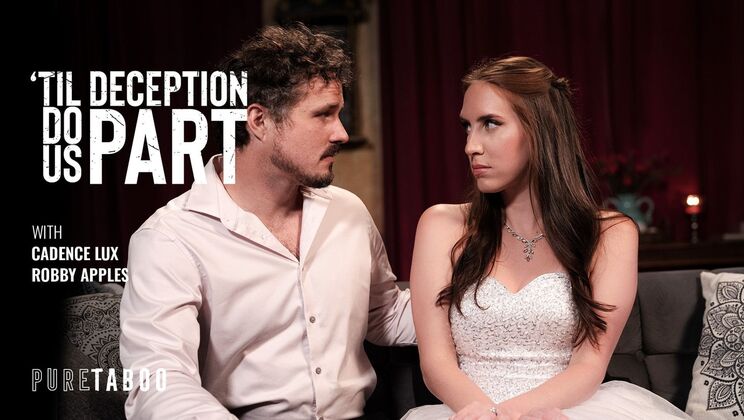 [PureTaboo] - Reluctant Step Sister Takes Big Cock in Doggystyle - Cadence Lux - Robby Apples