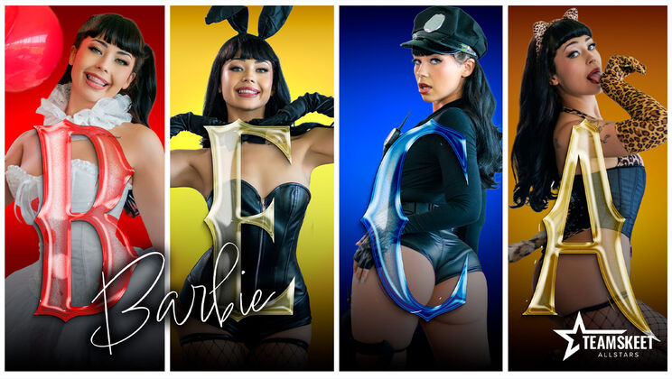 [TeamSkeetAllStars] - Young Beca Teases with Dick Play - Charles Dera - Beca Barbie