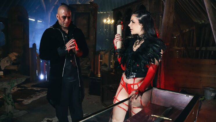 [DigitalPlayground] - Blowjob and Gagging: Valentina Nappi's Erotic Skills - Valentina Nappi - Xander Corvus