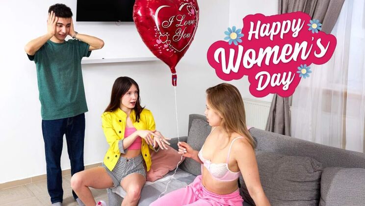 [ClubSweethearts] - Women's Day Celebration 2026 - Lesbian Masturbation and Tit Sucking - Nika Murr - Kate Rose - Nikitas