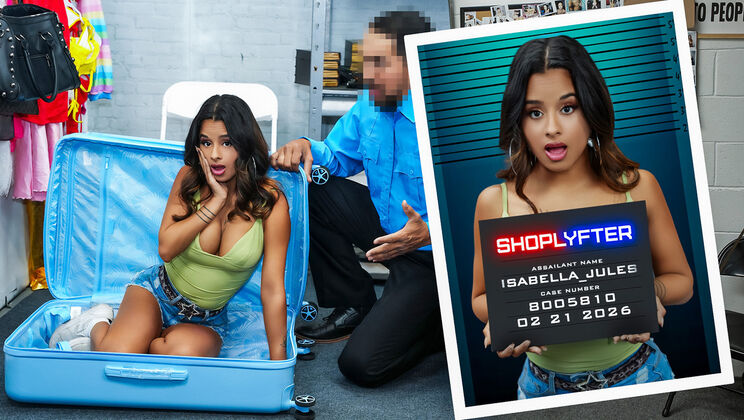 [Shoplyfter] - Young Latina Blowjob Ending in Facial - Juan Largo - Isabella Jules