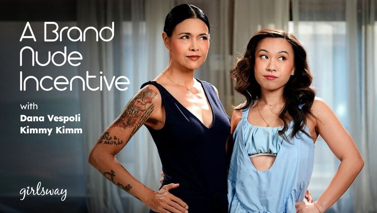 [Girlsway] - Dana Vespoli's Big Tits Inspire Kimmy Kimm to Get Naked - Dana Vespoli - Kimmy Kimm