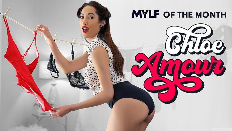 Brunette Milf Chloe Amour's Deepthroat Delight
