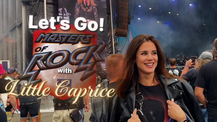 Little Caprice Public Masters of Rock BTS