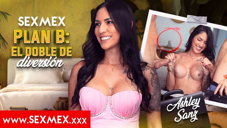 Sexy Spanish Ashley Sanz Threesome