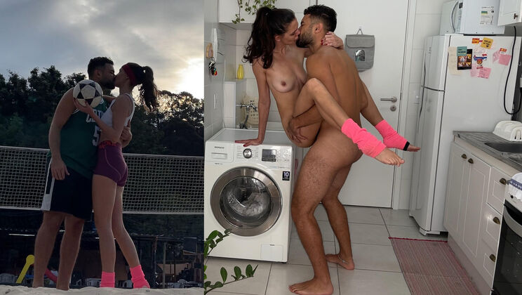 Kitchen Quickie After Training – Be & Ro